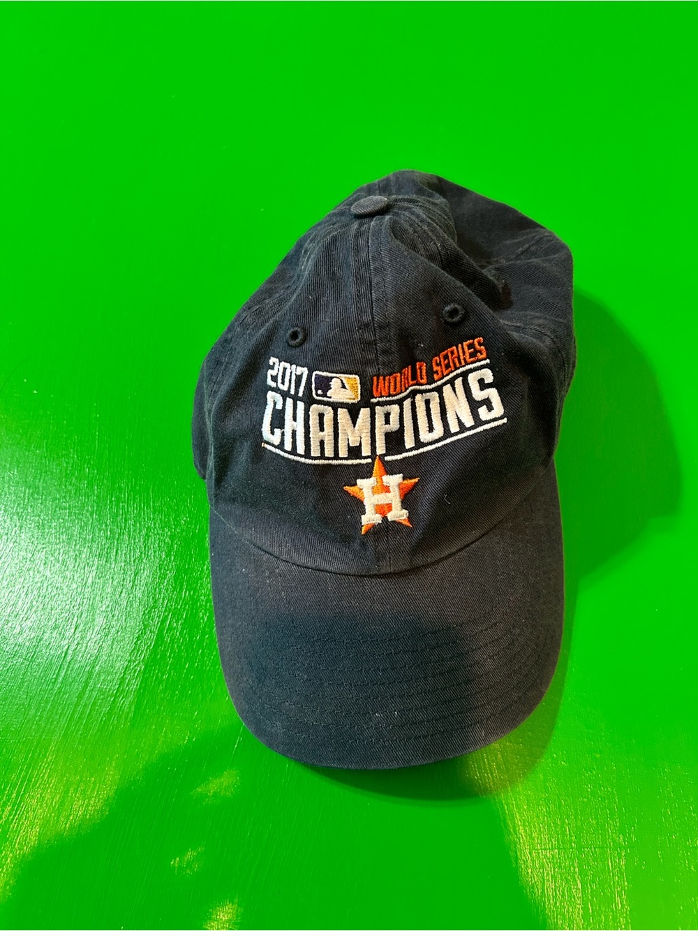 MLB Houston Astros 2017 World Series Champions Navy Hat